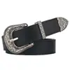 Novo Cinto Feminino Estilo Coreano com Fivela de Pino Retrô, Cinto Decorativo Fashion Cool e Versátil