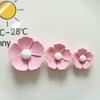 Pétalas de flores de resina flor de cinco pétalas DIY acessórios de cabelo infantis decoração de saída de ar do carro material de caixa de armazenamento de patch