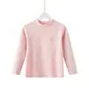 Camiseta interior de algodón para niños, ropa de otoño para niños, ropa interior cálida para niños mayores y estudiantes, top interior para niñas, pijamas para niñas