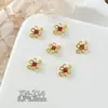 Acessórios de Unha Artística Zircônia Festivos Brilhantes para Ano Novo, Lingote Trazedor de Sorte Saco de Dinheiro, Cabaça de Luxo com Diamantes Decorações de Unha Atacado