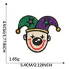 Em Estoque Mais Vendidos Série de Palhaços Desenho Animado Bordados em Computador Patches de Bordado DIY Bolsas Roupas Acessórios Patches de Tecido
