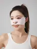 Mascarilla de Protección Solar para Deportes al Aire Libre para Mujeres, Protección UV para Ojos, Mascarilla Mariposa Sin Costuras de Seda Helada, Colgante para Orejas Mascarilla para Correr