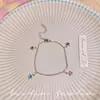 Pulsera de estrella con colgante, pulsera exquisita y dulce estilo ins coreano, diseño de nicho, joyería de lujo ligero para mujer, sensación de alta gama