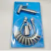 Extensión de grifo pistola rociadora de acero inoxidable pistola de agua para limpieza a alta presión boquilla potenciadora de baño compañero de inodoro bidé