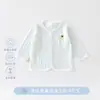 Roupa de Proteção Solar para Bebê Jaqueta Leve de Verão Cardigã 100% Algodão para Bebê Camisa para Ar Condicionado de Recém-Nascido Roupa de Algodão para Bebê Sem Costura