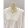 Camiseta Sexy de Encaje con Cuello en V y Mangas Largas para Mujer en Primavera y Otoño Camiseta Básica Casual y Relajada Top Interior Elegante y a la Moda