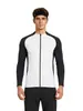 Chaqueta deportiva para hombre para exteriores, absorbe el sudor, secado rápido, transpirable, cuello alto, chaqueta deportiva para fitness