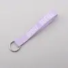 Garrafa de Água Esportiva Curta com Alça de Transporte, Chaveiro, Cordão para Celular com Argola de Aço, Logotipo Personalizável