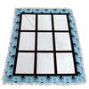 Fábrica Direta flanela sublimação cobertor Palace grade cobertor impressão em branco 9 Palace grade ar condicionado cobertor beisebol série