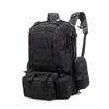 Mochila Multifuncional à Prova d'Água Grande Capacidade Camping Viagem Esportes Camuflagem Militar Mochila Tática para Exterior Personalização Masculina