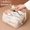 Bolsa de Maquillaje de Malla Transfronteriza para Productos Nuevos con Gran Capacidad, Portátil, Multifuncional, Bolsa de Almacenamiento de Artículos de Tocador de Viaje con Compartimentos para Mujer