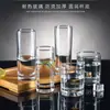 Copos de Água de Vidro Atacado, Copos Retos, Copos de Chá Transparentes, Copos de Leite para Café da Manhã, Copos de Cerveja, Atacado, Personalizáveis com Logo
