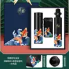 Set de Regalo de Negocio de Peces Koi con Tendencia Nacional para Eventos, Ceremonia de Inauguración, Souvenirs para Empresas Clientas, Caja de Regalo Práctica Personalizada con Texto Impreso