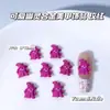 Serie de Halloween Fantasma de Dibujos Animados Colorido Accesorios de Aleación para Uñas a Piao Divertidos y Lindos Accesorios Tridimensionales para Uñas
