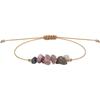 Pulsera de grava caliente transfronteriza verano irregular cruda parafina trenzada pulsera punto a largo plazo
