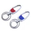 Chaveiros de metal para chaves de carro masculinas, argolas de chaveiro, chaveiros, pingentes, presentes de abertura, frete direto disponível.