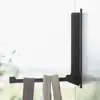 Cabide de parede Prateleira organizadora Gancho atrás da porta Coletor de prendedores de roupa Cabide dobrável multifuncional Prateleira de armazenamento