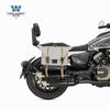 El lobo de coche muscular es adecuado para Qianjiang flash 600 borde lateral empaque casco medio casco casco completo con cerradura modificado con portabicicletas de liberación rápida