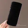 Goma Elástica Negra para el Cabello para Mujer, Alta Elasticidad, Accesorio para el Cabello Duradero, Diadema Elegante, Anillo de Goma para el Cabello