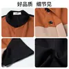 Camisa Tricolor, Uniforme de Trabajo para Mesero de Catering en Restaurante de Hot Pot, Manga Corta para Personal de Restaurante de Casa de Té, Hotel, Atuendo de Verano Estilo Chino para Mujer
