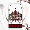 Venda Quente Transfronteiriça Estampa de Natal Toalha Pequena Pano de Prato de Cozinha Casa Absorção de Água Secagem Rápida Toalha de Mão Fabricante Atacado