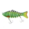 Há um Relatório de Teste para uma Isca de Pesca Realista de 7 Seções, Afundante, 10cm, 16g, Isca Dura Multiseção para Pesca, Atacado de Equipamentos de Pesca