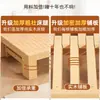 Sofá Cama de Madera Maciza, Doble Propósito Plegable para Sala de Estar, Cama Extensible Simple para Apartamentos Pequeños, Cama Multifuncional de Empalme, Cama Desplegable