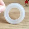 Anel de vedação com clipe de almofada de silicone de encaixe rápido junta de mandril de aço inoxidável sanitário junta de borracha de almofada de borracha resistente a altas temperaturas