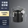 Tanque de armazenamento de grãos de café Binco aço inoxidável grau alimentício tanque selado para pó de café válvula de exaustão unidirecional armazenamento