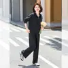 Traje deportivo para madre, nuevo conjunto de moda de primavera para mujeres de 40 a 50 años, conjunto casual de dos piezas de primavera y otoño para mujeres de mediana edad y mayores