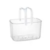Cesta Transparente, Cesta de Banho, Cesta para Chuveiro de Banheiro, Cesta de Armazenamento para Artigos de Higiene Pessoal para Estudantes de Dormitório