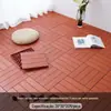 Piso de plástico montado auto-montado varanda terraço piso pátio renovação imitação de madeira plástico auto-colocado piso de plástico fabricante