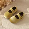 Zapatos de Princesa Bajos de Estilo Coreano para Niñas, Nuevos para Primavera/Otoño 2026, con Suelas Suaves, Perfectos para Vestidos
