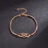 Pulsera de Corazón de Melocotón Incrustada con Diamantes Simple Nueva Joyería Transfronteriza Diseño de Nicho para Mujer Pulsera de Mejor Amiga de Gama Alta