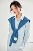 Chal Exterior de Color Sólido para Mujer en Primavera y Otoño, Cuello Falso Versátil, Chaleco Decorativo, Bufanda Multifuncional para Hombros en Habitaciones con Aire Acondicionado, Estilo Delgado