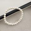 Nova Pulseira de Contas de Concha Branca Fria Estilo Chinês para Mulheres Design Nicho Estilo Avançado Pulseira Simples Versátil