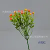 Flor artificial Milão decoração de sala de estar Nórdico plástico buquê decoração floral flor de seda guirlanda de peônia arranjo de flores