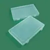 Peças plásticas transparentes classificação caixa de pesca componentes caixa de ferramentas tampa transparente caixa criativa para armazenamento de material de escritório caixa vazia