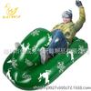 Fábrica de Origen Weicheng Trineo Inflable de Reno Verde de PVC Plegable Juguete Portátil para Deportes de Invierno al Aire Libre
