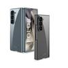 Funda para teléfono Samsung Z FOLD6, carcasa rígida transparente con pantalla plegable para Galaxy Z Fold6, carcasa de PC galvanizada.