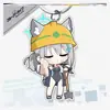 Chaveiro de Mercadoria Blue Archive Hinari Alice Anime Chaveiro de Acrílico Pingente Pequeno