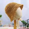 Sombrero de pescador para bebé, tejido a mano, de ganchillo, para primavera y verano, 2026