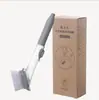 Gadget Escova de Panela de Cozinha com Dispensador de Líquido, Escova Multifuncional para Tigelas, Escova de Óleo Doméstica de Cabo Longo, Escova de Limpeza Hidráulica