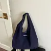 Bolsa tote minimalista transfronteiriça, novo modelo outono 2026, casual de grande capacidade, moderna, versátil, bolsa de ombro texturizada
