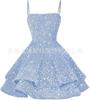 Comércio Exterior eBay Amazon Vestido de Festa Lantejoulas Feminino Sexy Alcinha Alcinha Vestido de Formatura Festa Homecoming Vestido no Quadril