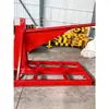 Estante dispensador de varilla de acero para construcción tipo torreta, estante alimentador de varilla de acero en rollo, estante dispensador de varilla de acero redondo de haz completo, desmontable, fijo, personalizado