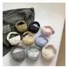 Estilo K Transfronterizo del Nuevo Bolso Colgante de Monedas con Pliegues Nube para Auriculares Bolso Colgante Moda Casual Versátil