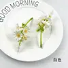 Guirlanda Mini Lavanda Flor Artificial DIY Jacinto Cabeça de Flor Falsa Material para Coroa Acessórios Itens de Decoração para Casa