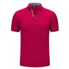 Camisa polo lisa de alta qualidade roupas de trabalho personalizadas masculinas e femininas roupas de fábrica camisa cultural para equipe corporativa manga curta bordada logo impresso