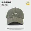 Chapéu Xadrez Feminino Proteção Solar de Verão Boné de Baseball Bordado Estilo Coreano Top Profundo Nicho Estiloso Respirável Boné com Aba para Homens